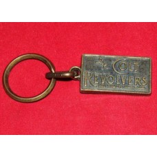Colt Revolvers Brass Key Chain